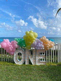 Balloon Garland,First Birthday